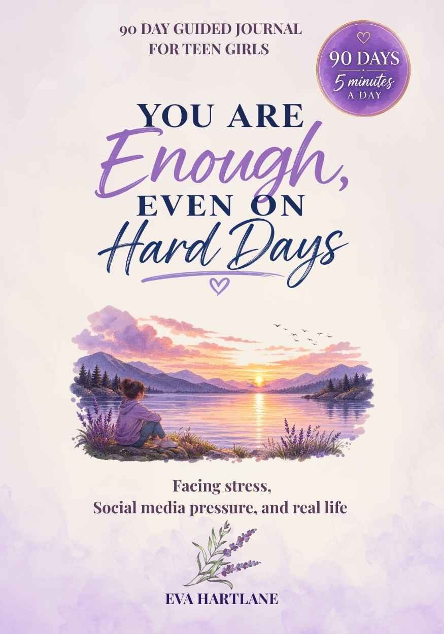 Cover of You Are Enough, Even on Hard Days by Eva Hartlane